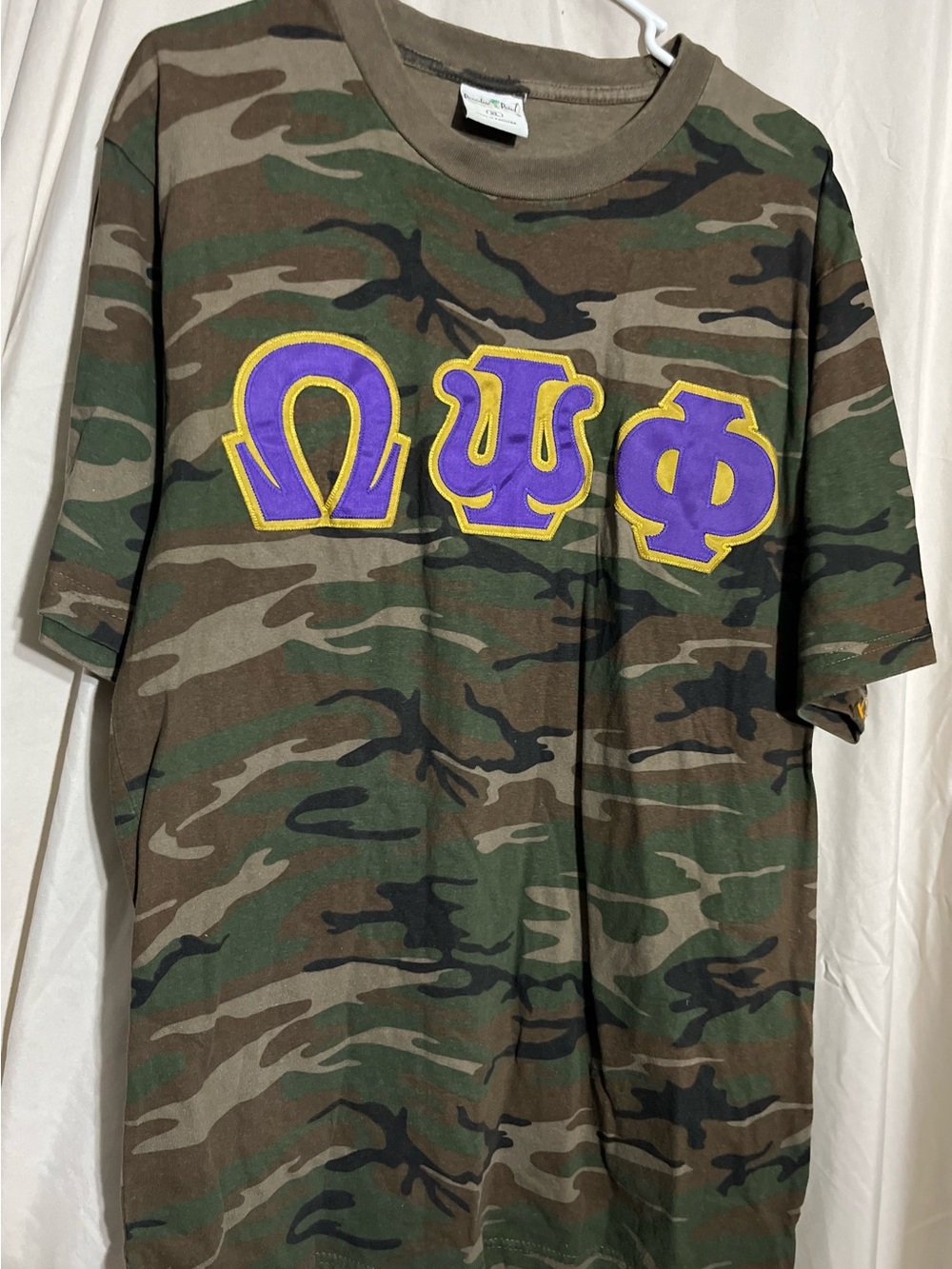Omega Psi Phi Camo Frat Tee